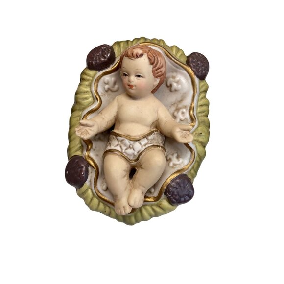 Vintage Ceramic Nativity Set Figurines Family Christmas Decor - Picture 6 of 10